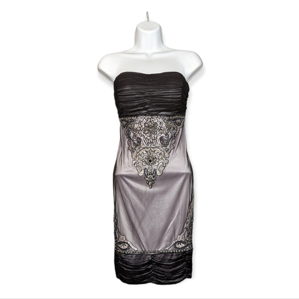 Sue Wong Walt Disney Signature Strapless Dress Size 12